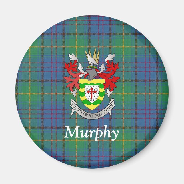 Irish County Donegal Tartan och Jackande av Arm Magnet (Framsidan)