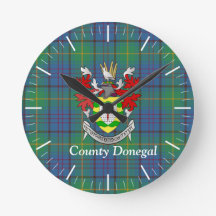 Irish County Donegal Tartan Personlig