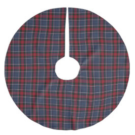 Irish County Louth Tartan Play Julgransmatta Borstad Polyester
