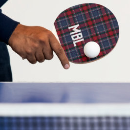 Irish County Louth Tartan Play Personlig Pingisracket