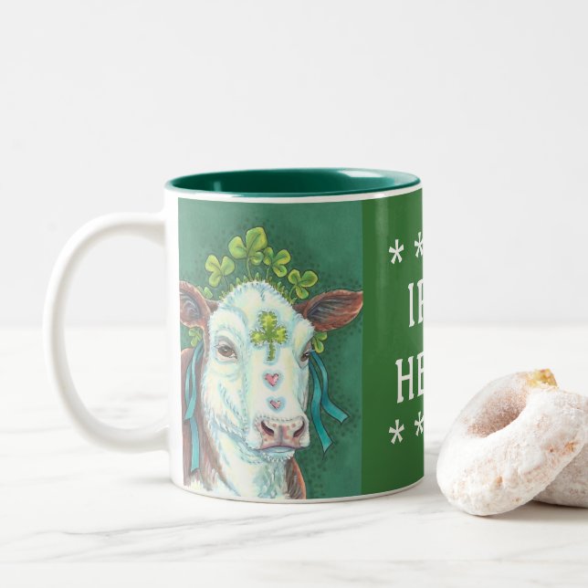 Irish Cow ST. PATRICK'S DAY HEIFER MUGG (Med munk)