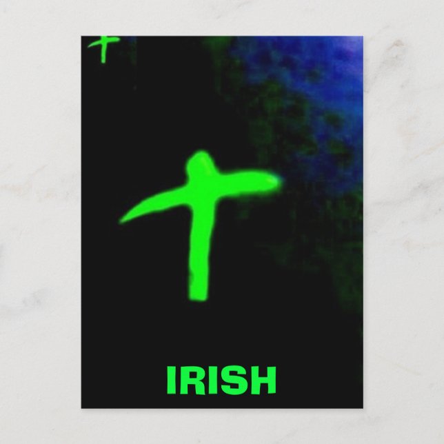 , IRISH CROSS VYKORT (Framsida)