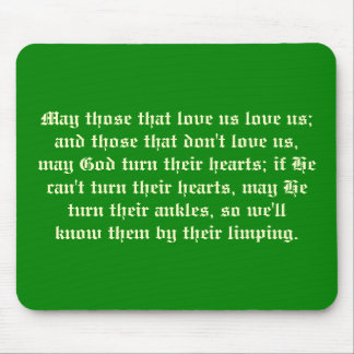 Irish Curse Mousepad Musmatta