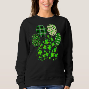 Irish Cute Hund Klöver St patrick's day Lucky T Shirt