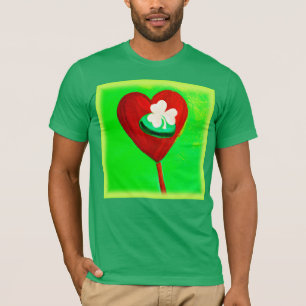 Irish Cute Painting Design. Köp nu T Shirt