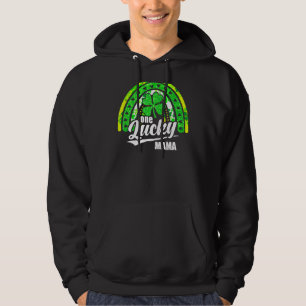 Irish Cute Rainbow Grönt Klöver Patrick's Day One Hoodie