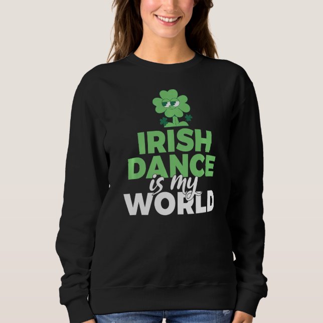 Irish Dance är My World Irish Dancer T Shirt (Framsida)