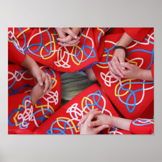 Irish Dance Ddress Poster (Framsidan)