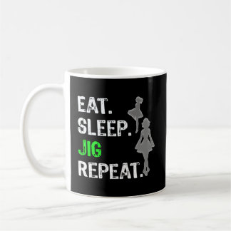 Irish Dance Eat Ssov Jig Repeat Kaffemugg