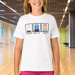 Irish Dance Funny Turnout, Arm In, Smile T Shirt