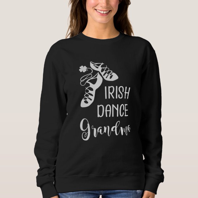 Irish Dance Grandma Grandmor Feis T Shirt (Framsida)