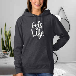 Irish Dance Heart Typography Cute Feis Life T Shirt
