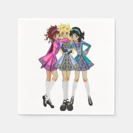 Irish Dance Papper Napkins Pappersservett
