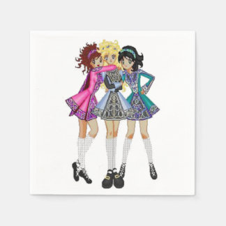 Irish Dance Papper Napkins Pappersservett