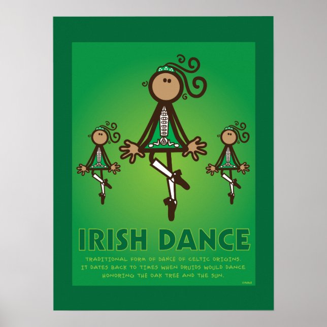 IRISH DANCE poster (Framsidan)