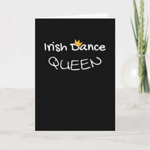Irish Dance Queen Irish Dancing St. Patricks Day Kort