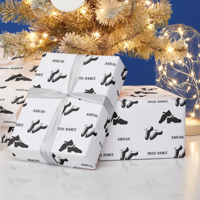 Irish Dance Soft Shoes and Hard Shoes Dance Presentpapper (Helgdagar)