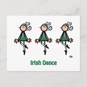Irish Dance Vykort