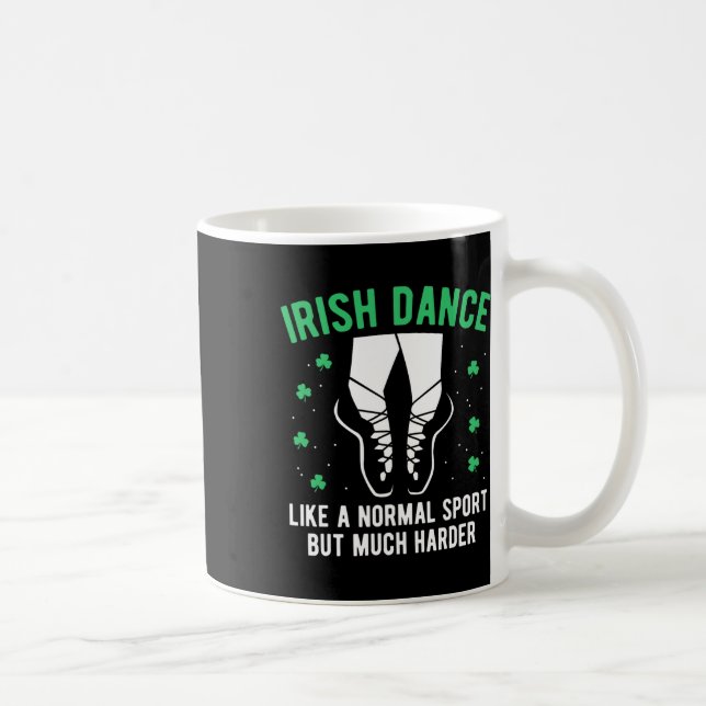 Irish Dance Women Girls Dancing Kaffemugg (Höger)