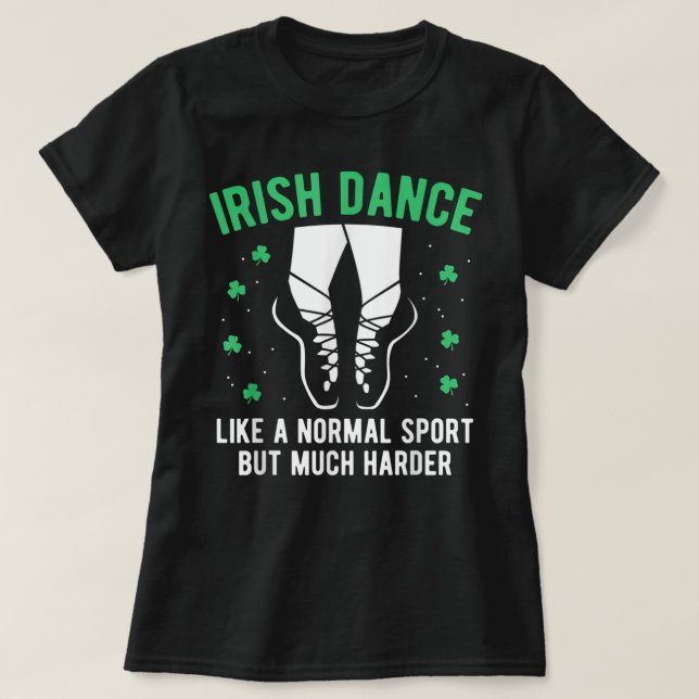Irish Dance Women Girls Dancing St patricks day Gi T Shirt (Design framsida)