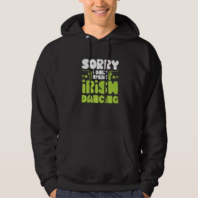 Irish Dancer Ceili Reel Dance Feis Irish Step Danc Hoodie (Framsida)