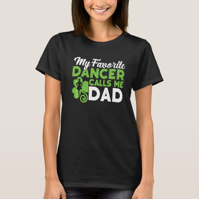 Irish Dancer Ceili Reel Dance Feis Irish Step Danc T Shirt (Framsida)