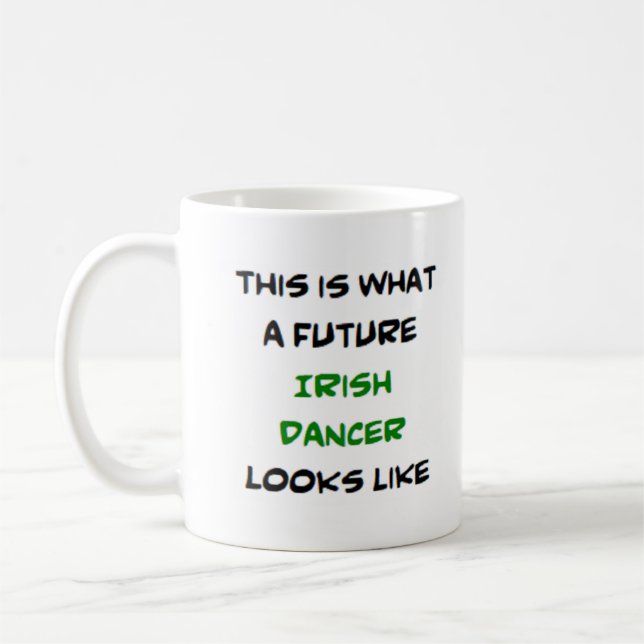 Irish dancer, framtid kaffemugg (Vänster)