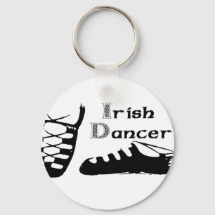 Irish Dancer Ghillies Nyckelring