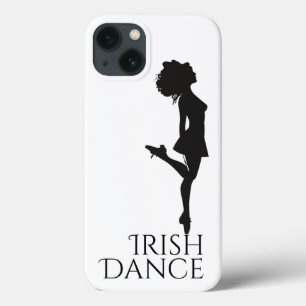 Irish Dancer Hard Shoe Black and White Dance