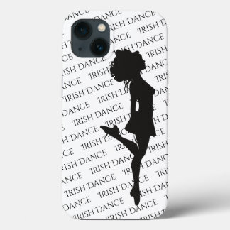 Irish Dancer Hard Shoe Black and White Dance