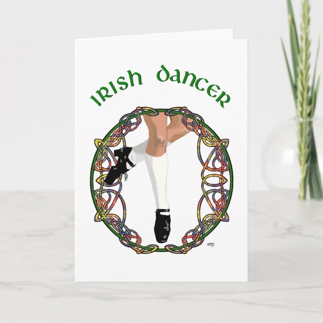 Irish Dancer Hard Shoe Kort (Framsida)