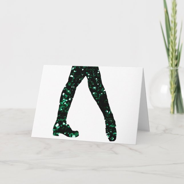 Irish Dancer Helgkort (Framsida)