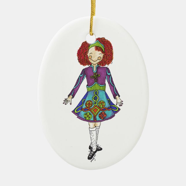 Irish Dancer Ornament Collection: (Framsidan)