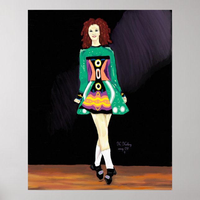 Irish Dancer poster (Framsidan)