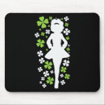 Irish Dancer Silhouette Klöver Ireland Shamrock Ir Musmatta<br><div class="desc">Irish Dancer Silhouette Klöver Ireland Shamrock Irish Dance</div>