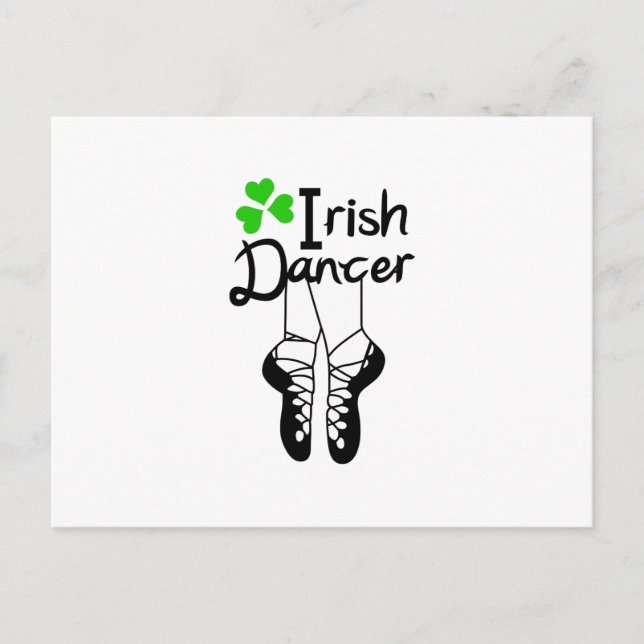 Irish Dancer Vykort (Framsida)