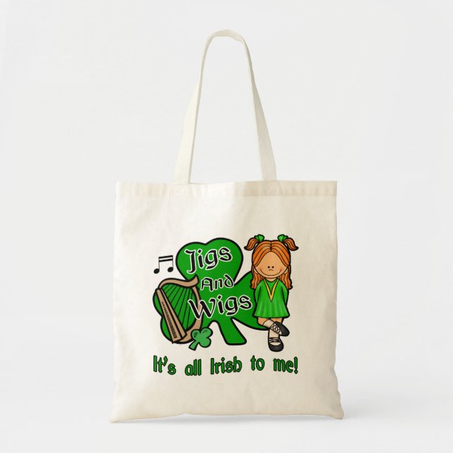 Irish Dancing Bag Tygkasse (Framsidan)