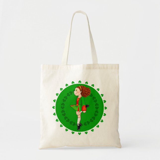Irish Dancing Bag Tygkasse (Framsidan)