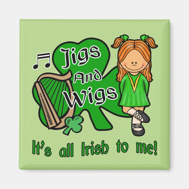 Irish Dancing Magnet (Framsidan)
