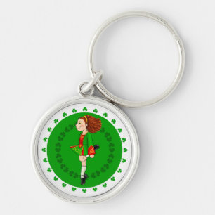 Irish Dancing Nyckelring