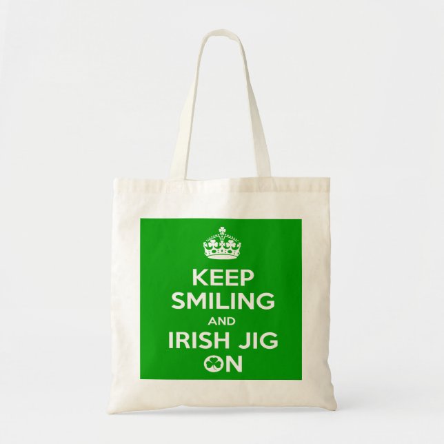 Irish Dancing Shopping bag Tygkasse (Framsidan)