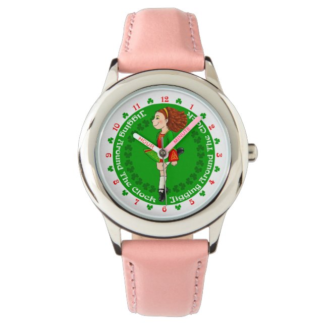 Irish dans Kids Watch Armbandsur (Framsida)