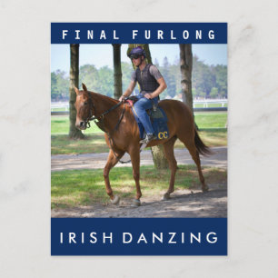 Irish Danzing - Oklahoma Training Track Vykort