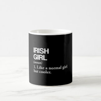 Irish Definition Ireland Flagga Land Kaffemugg