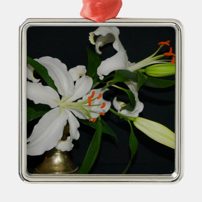 Irish Design Brass and Flower Collection Julgransprydnad Metall (Framsidan)