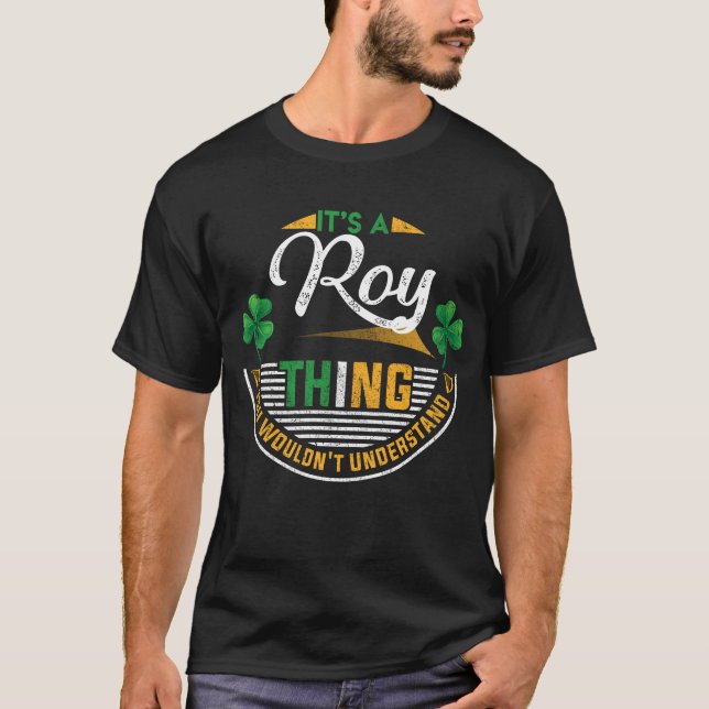 Irish - Det är A Roy Sak T Shirt (Framsida)