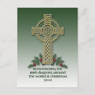 Irish Diaspora julvykort Helg Vykort