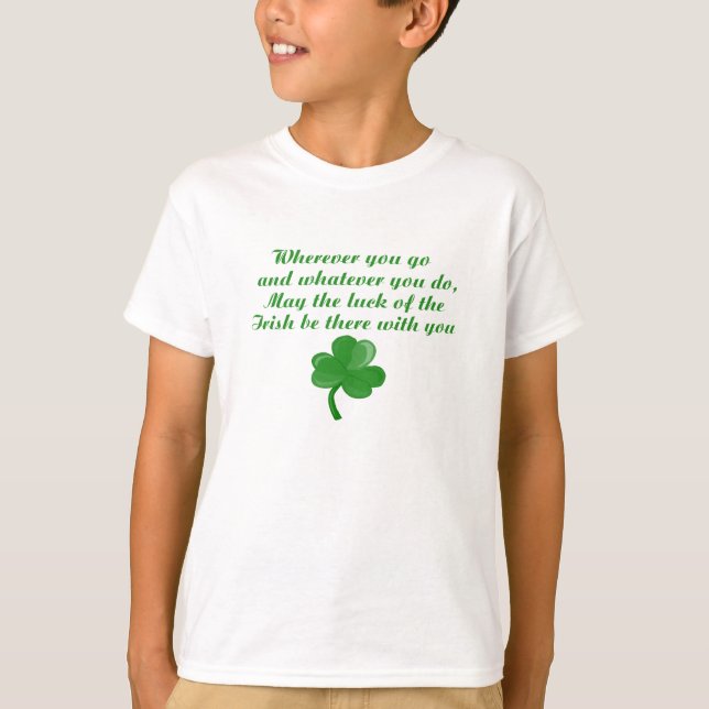 Irish Dikt Shirt T (Framsida)