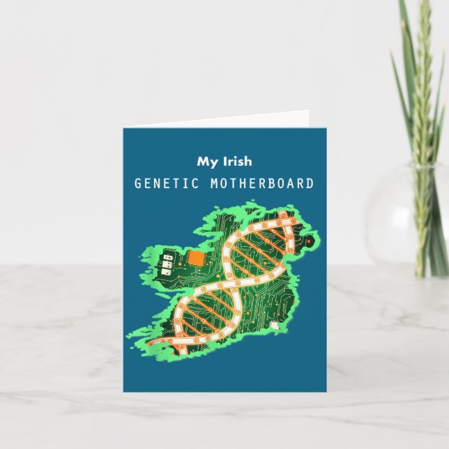 Irish Dna Ireland Motherboard  Kort (Framsida)