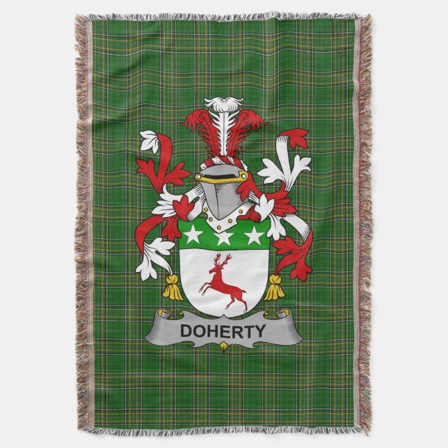 Irish Doherty eller O_Doherty Jackar av Arm Family Filt (Framsidan Vertikal)